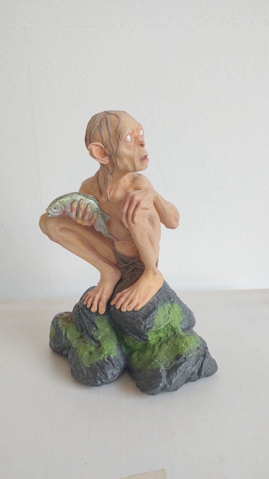 Weta Sméagol statue from The Lord of the rings, Ophalen of Verzenden, Zo goed als nieuw, Beeldje of Buste