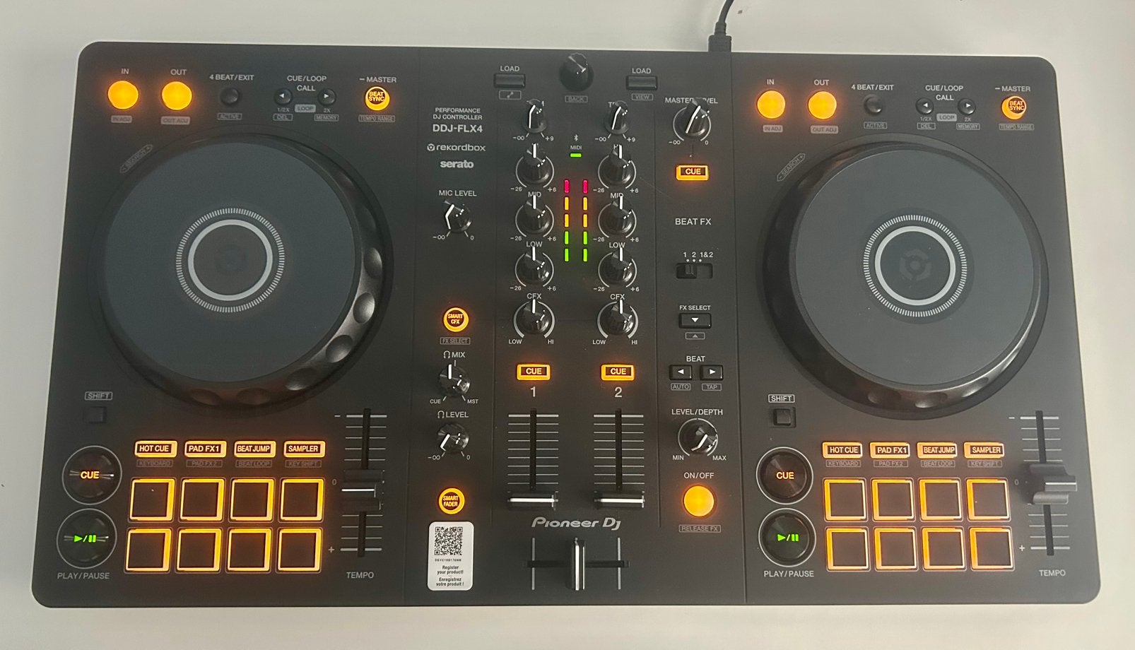 Dj-controller Pioneer DDJ-FLX4, Ophalen of Verzenden, Zo goed als nieuw, Dj-set, Pioneer