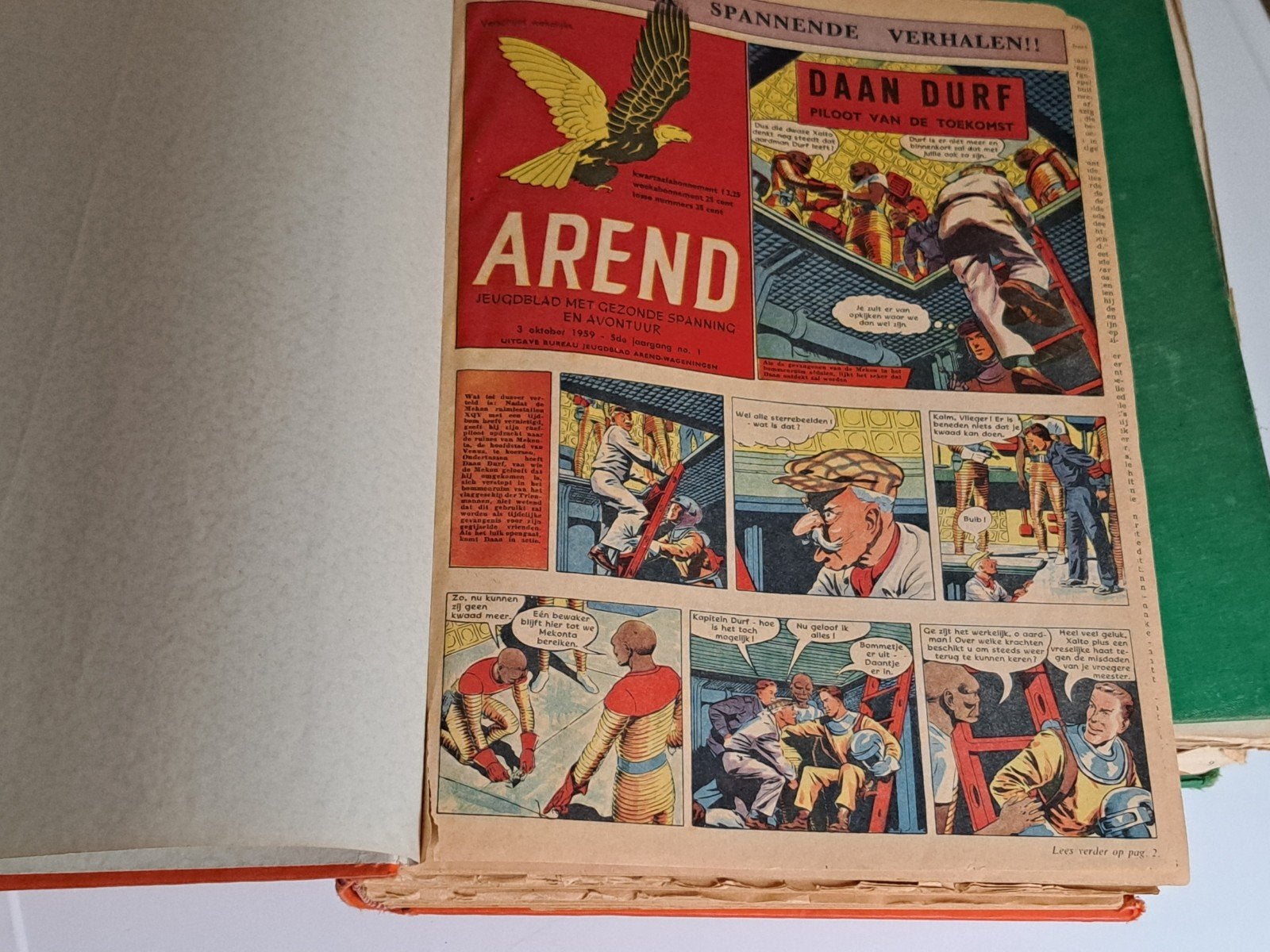 Arend Jeugdblad stripboeken - 5 albums, Complete serie of reeks, Ophalen of Verzenden, Gelezen, Diverse auteurs