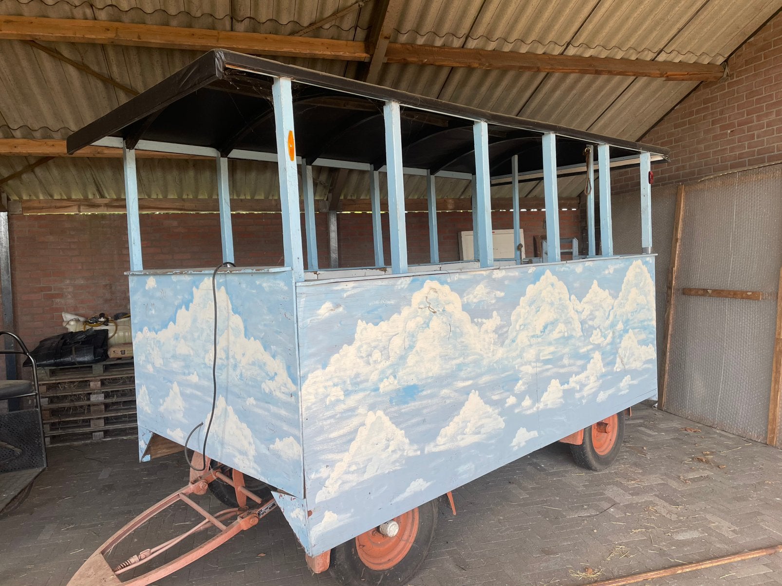 Te koop Huifkar, Ophalen of Verzenden, Gebruikt