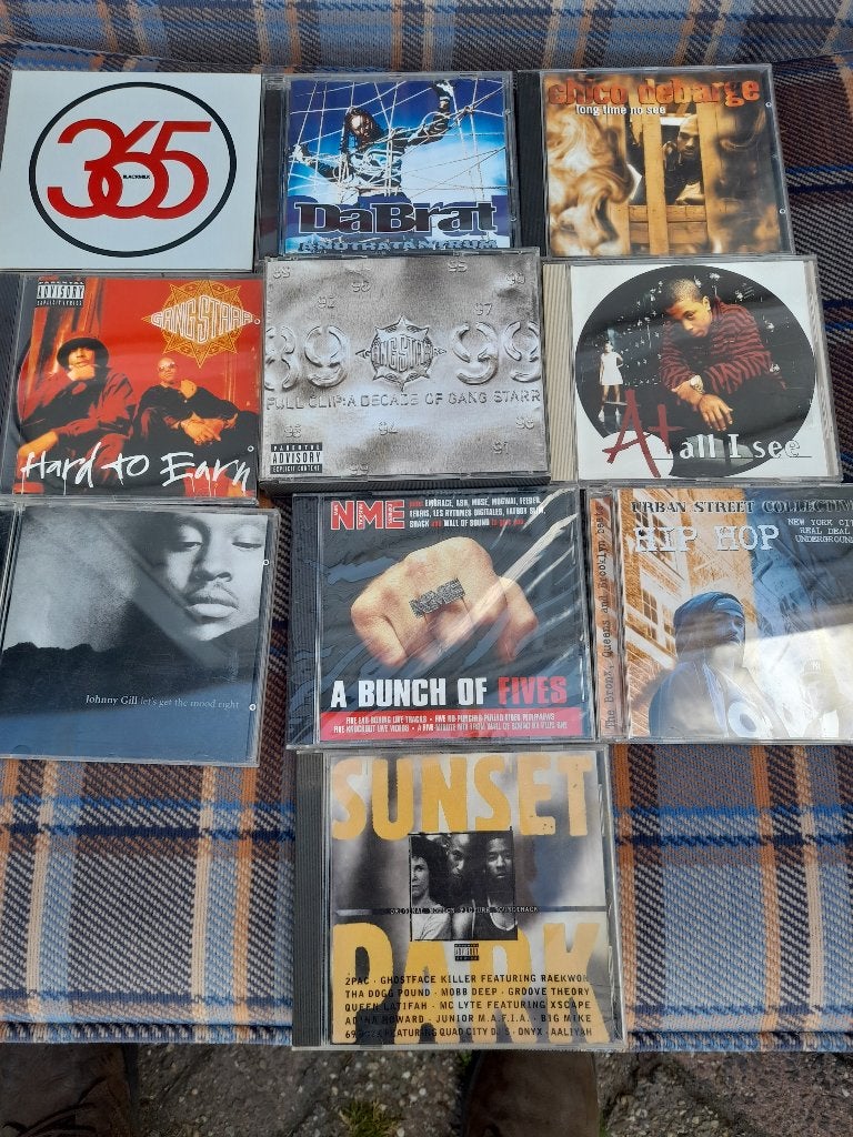 9   hiphop en rap cd's, Verzenden, Zo goed als nieuw