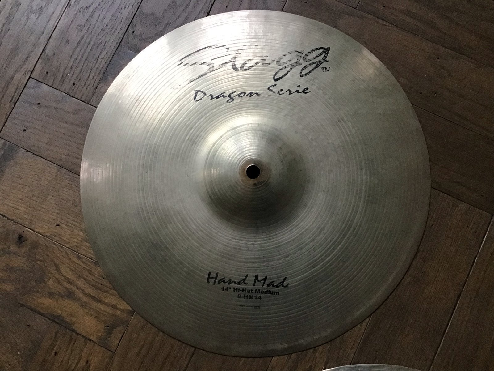 Stagg Dragon Series 14" Hi-Hat hand made b20 brons, Ophalen of Verzenden, Gebruikt, Overige merken