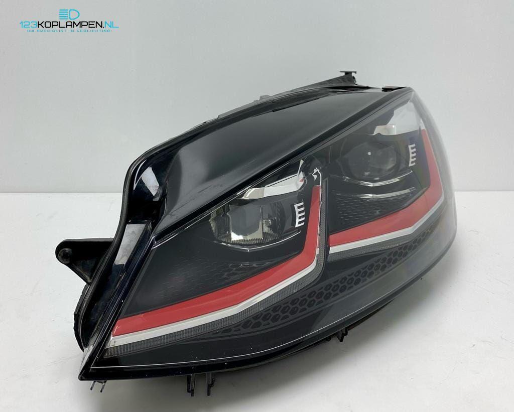 VW Volkswagen Golf GTI 7 Facelift Full LED koplamp links rec, Gebruikt, -, Volkswagen, -