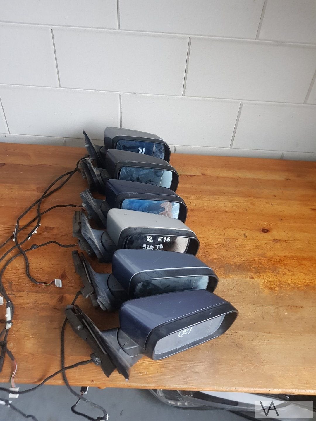 BMW 3 serie E46 sedan / touring spiegel rechts €20 01 - 05, Auto-onderdelen, Spiegels, Gebruikt, -, -, Ophalen of Verzenden
