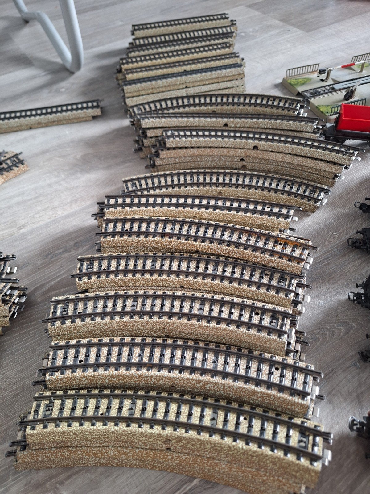 Märklin H0 Rails en Wissels en wagons, Ophalen, Gebruikt, Gelijkstroom, Rails