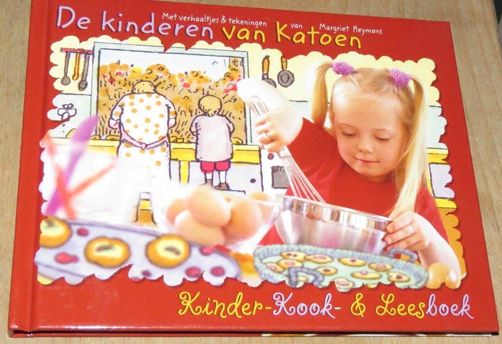 Kinder Kook- & Leesboek: De Kinderen van Katoen, Hoofdgerechten, Margriet Heymans, Nieuw, Ophalen of Verzenden