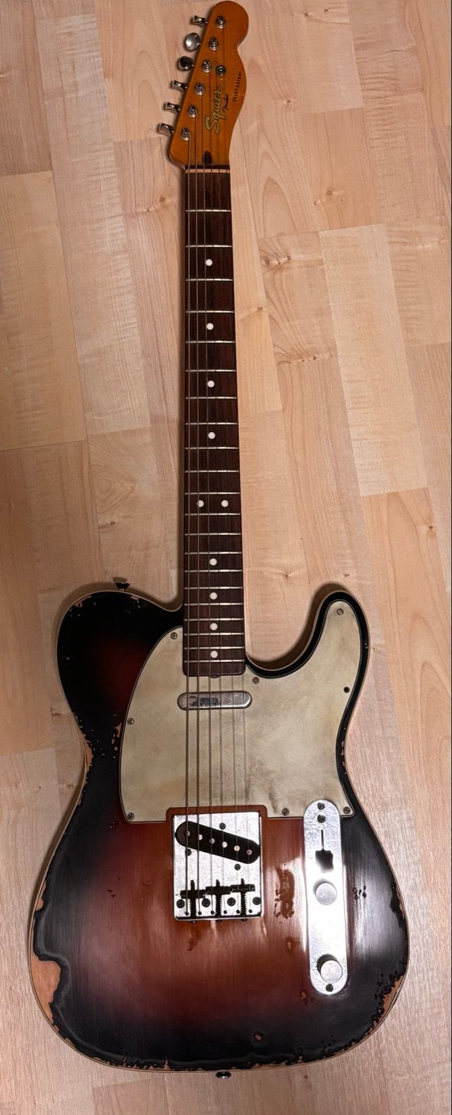 Fender Squier Telecaster, Muziek en Instrumenten, Snaarinstrumenten | Gitaren | Elektrisch, Ophalen, Gebruikt, Solid body, Fender