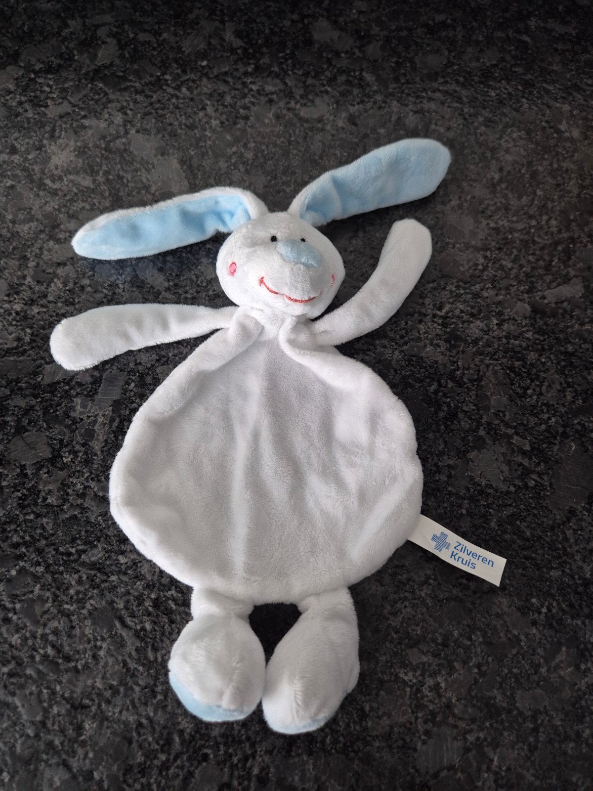 Zilveren Kruis - Knufdeldoekje Konijn, Kinderen en Baby's, Speelgoed | Knuffels en Pluche, Verzenden, Konijn