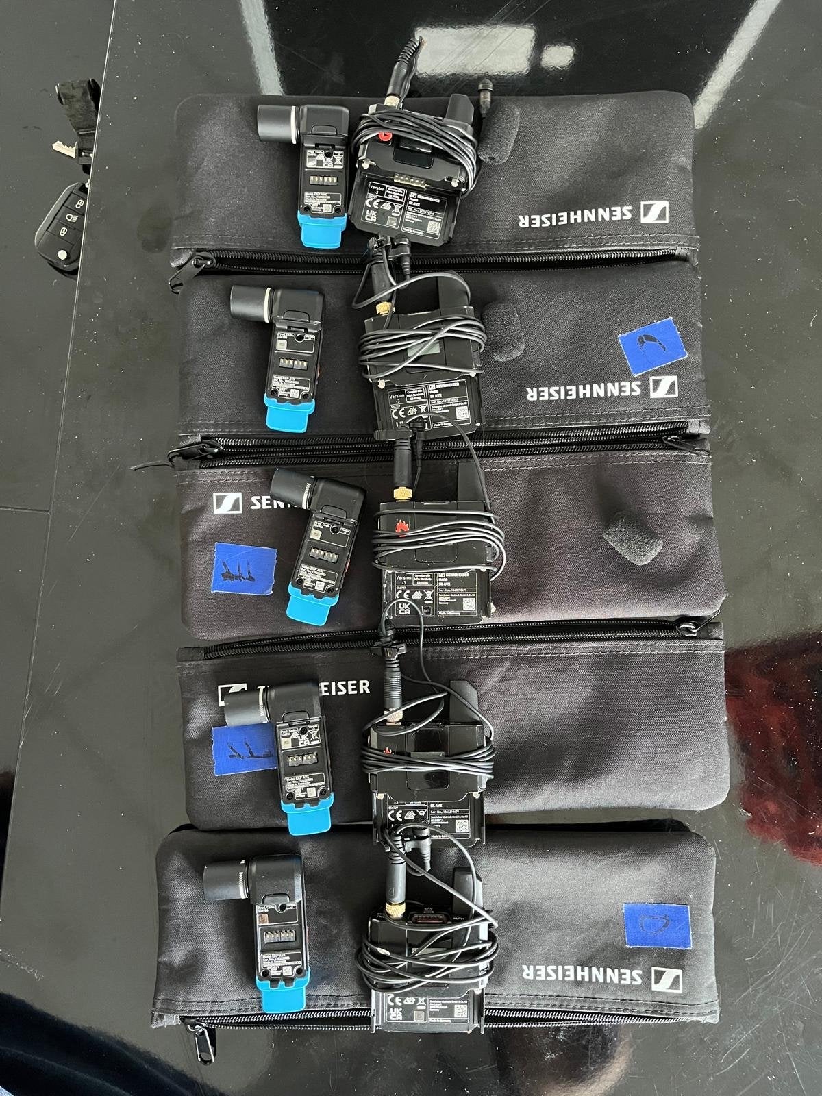 5x Sennheiser AVX, Muziek en Instrumenten, Microfoons, Ophalen, Gebruikt, Overige typen, Draadloos