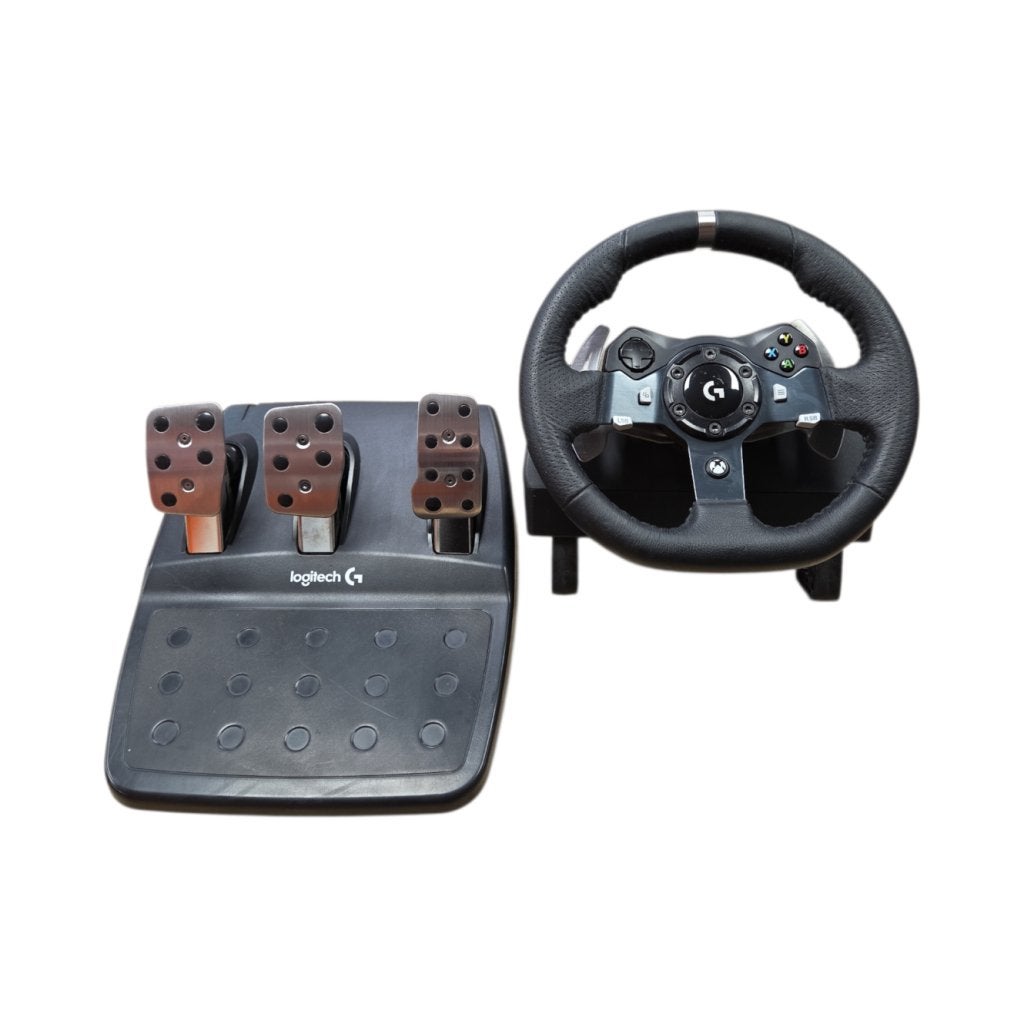 Logitech G920 Driving Force Racing Wheel & Pedalen Voor Xbox, Spelcomputers en Games, Spelcomputers | Xbox | Accessoires, Logitech
