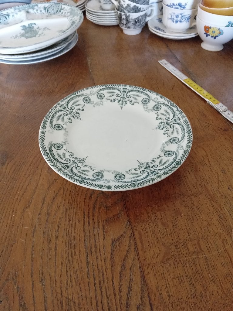 Mooi gaaf presenteerschaaltje op voetje genummerd, Ophalen of Verzenden