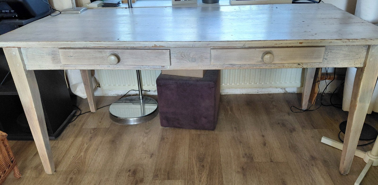 rustieke tafel, Huis en Inrichting, Ophalen, Gebruikt, Rustiek, 50 tot 100 cm