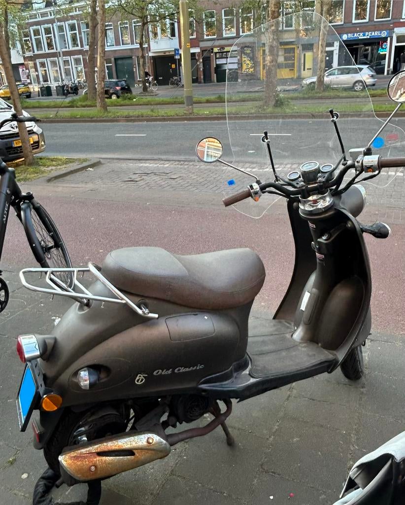 BTC OLD CLASSIC, Fietsen en Brommers, Snorfietsen en Snorscooters, Gebruikt, Overige merken, Benzine, Ophalen