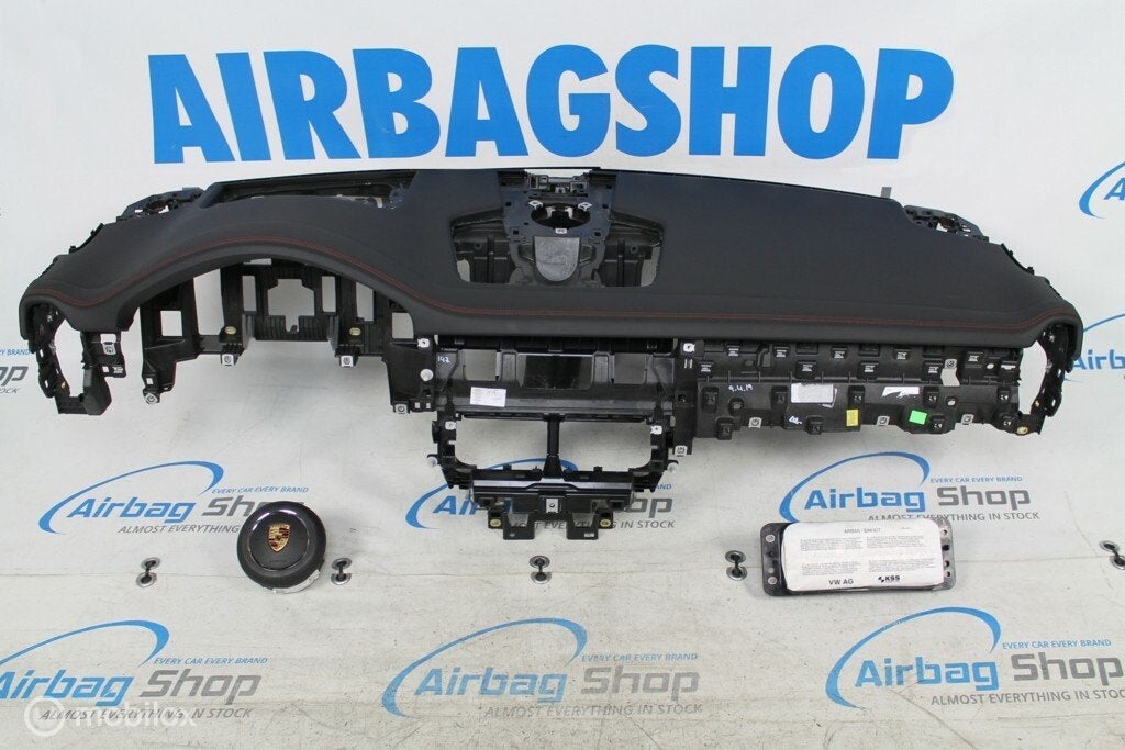 Airbag set Dashboard leder HUD Porsche Cayenne (2017-heden), Gebruikt, Ophalen of Verzenden