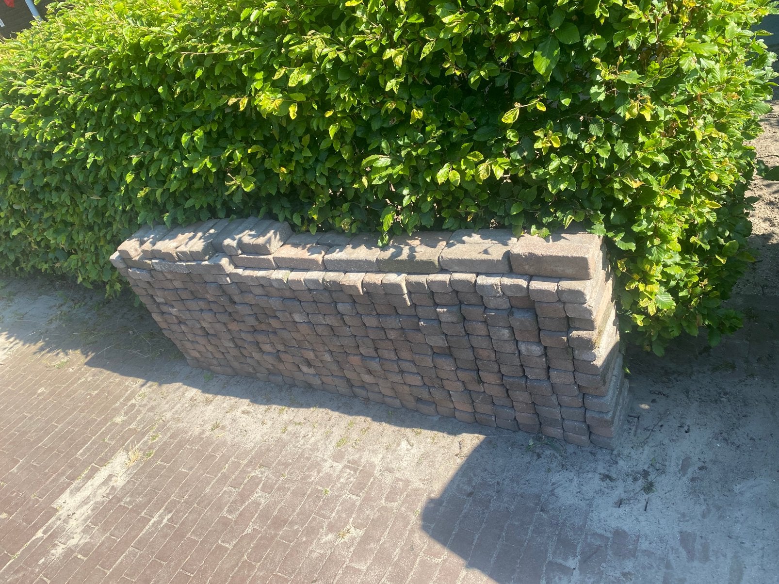 Tuin tegels Gratis,Ede, Ophalen of Verzenden, Zo goed als nieuw