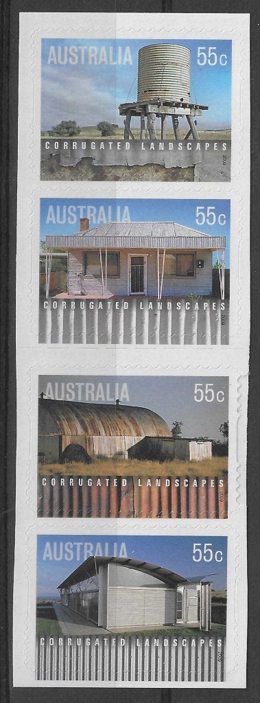 AUSTRALIE 2009, mi 3265/68 "Corrugated Landscapes" postfris, Ophalen of Verzenden, Postfris