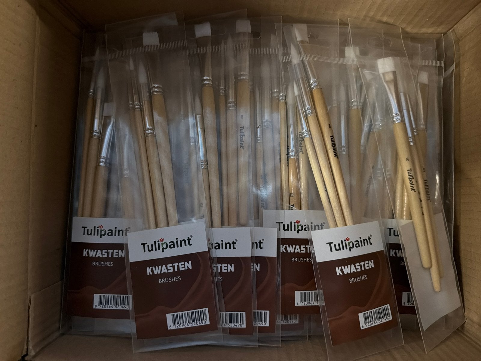 5000 TULIPAINT Kwasten Set van 3 - Nieuw in verpakking, Hobby en Vrije tijd, Nieuw, Ophalen of Verzenden, Nvt, Nvt