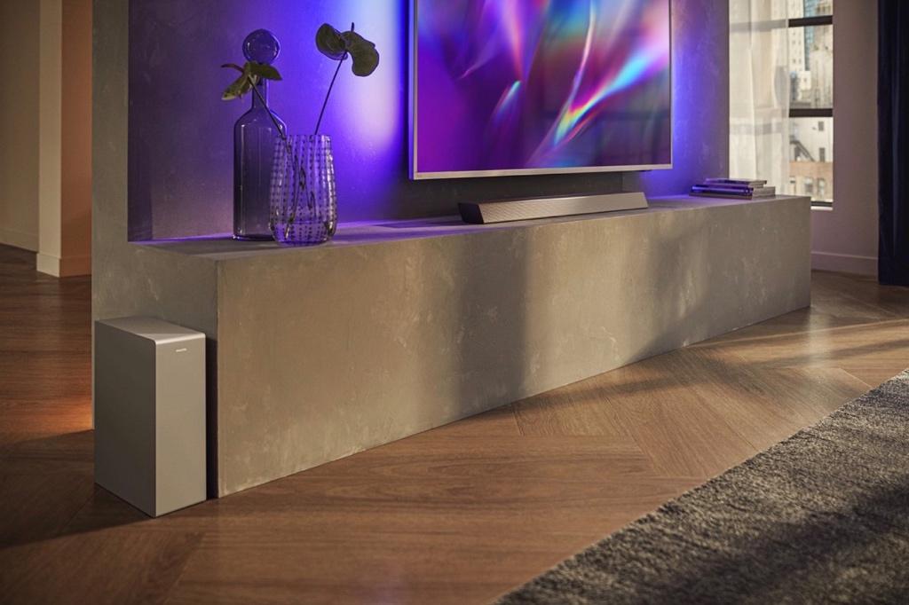 Home cinema set PHILIPS TAB8505, Ophalen, Philips, Soundbar, 70 watt of meer