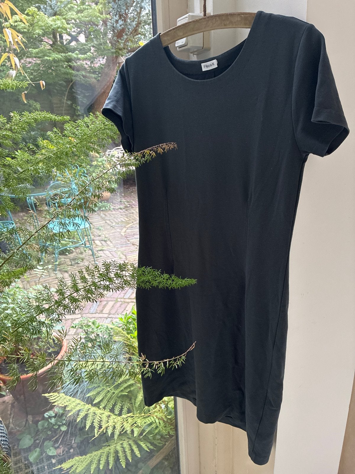 Filippa K Classic jersey dress - Maat M - Grijs, Ophalen of Verzenden, Gedragen, Maat 38/40 (M), Grijs