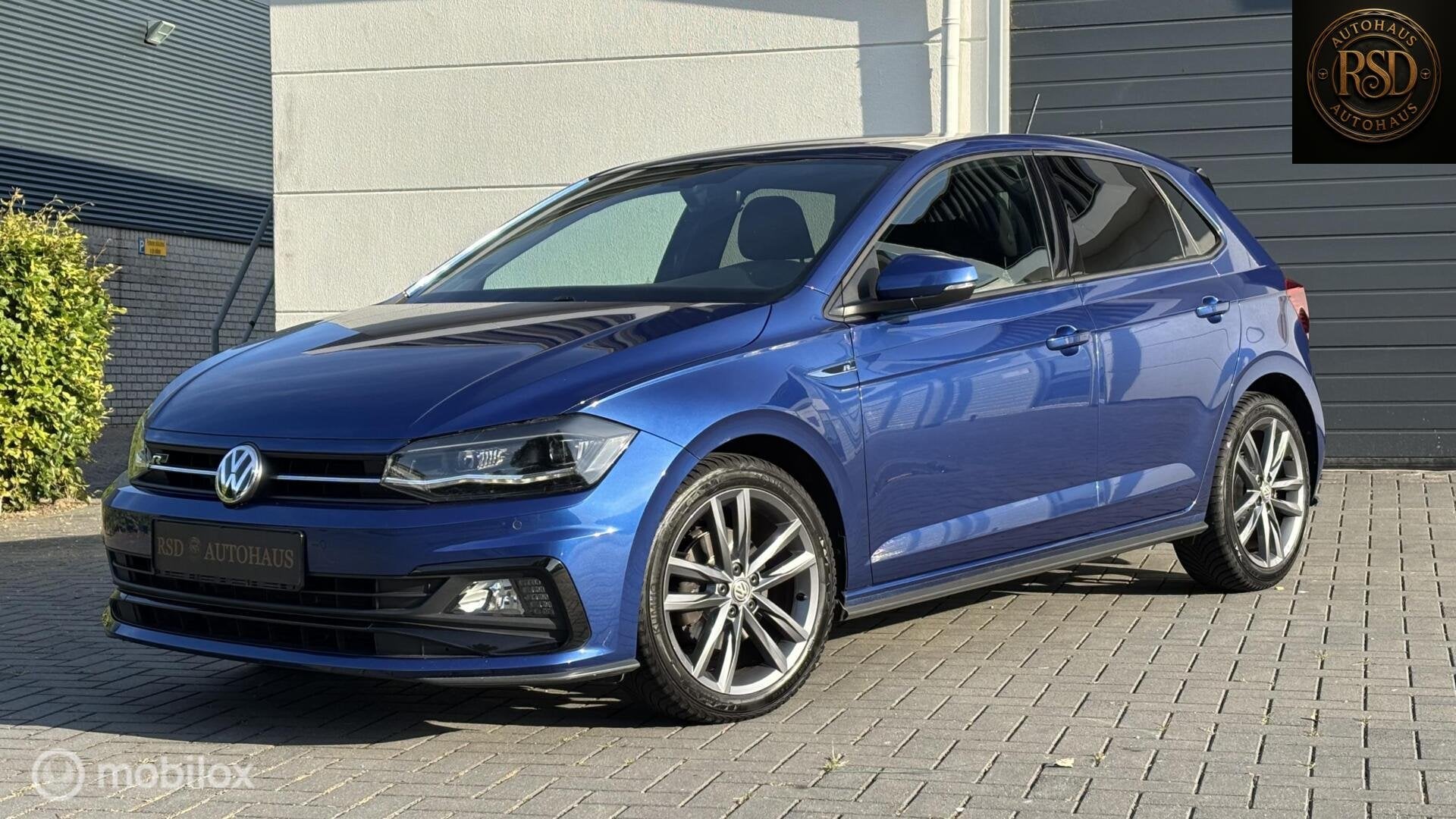 Volkswagen Polo 1.0 TSI DSG 116pk R-Line Virtual Display, Gebruikt, Euro 6, Blauw, 116 pk
