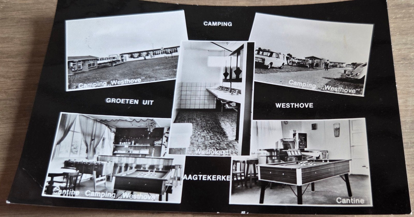 Ansichtkaart Camping Westhove Aagtekerke Zeeland, Ophalen of Verzenden, 1960 tot 1980, Gelopen, Zeeland