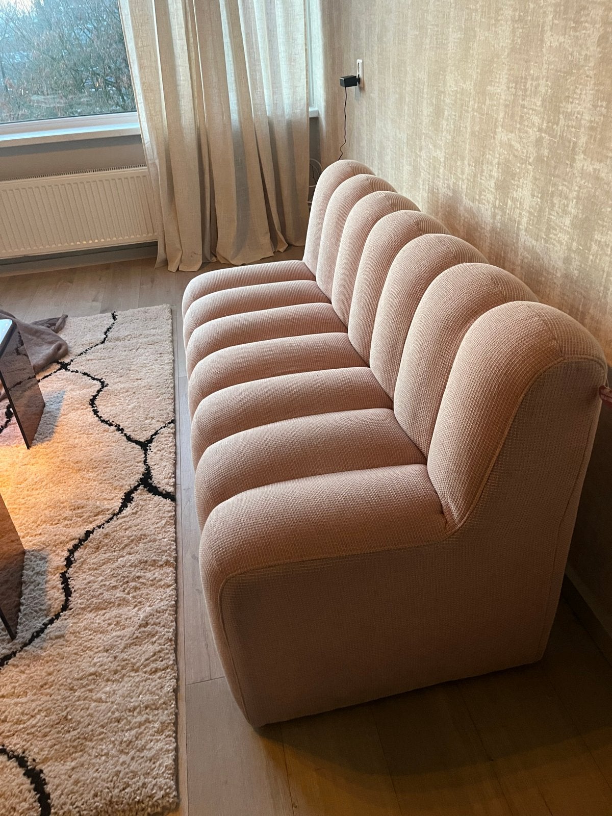 Eettafel bankje van Loods 5, Huis en Inrichting, Driepersoons, 75 tot 100 cm, Ophalen of Verzenden, Zo goed als nieuw