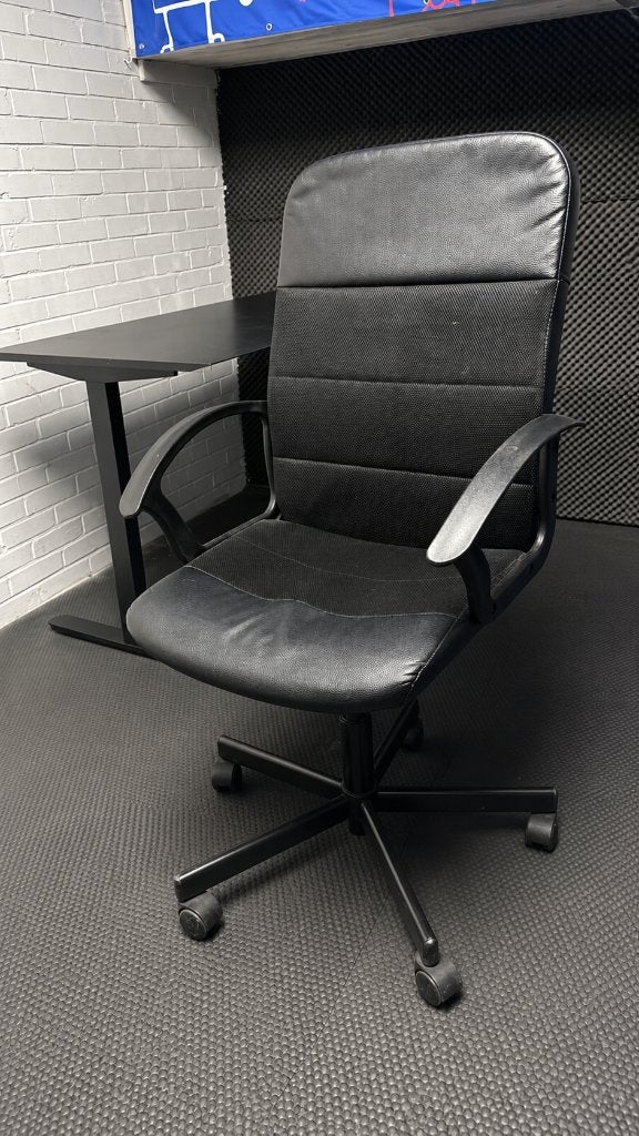 Bureaustoel - Gratis af te halen!, Ophalen, Gebruikt, Zwart, Bureaustoel
