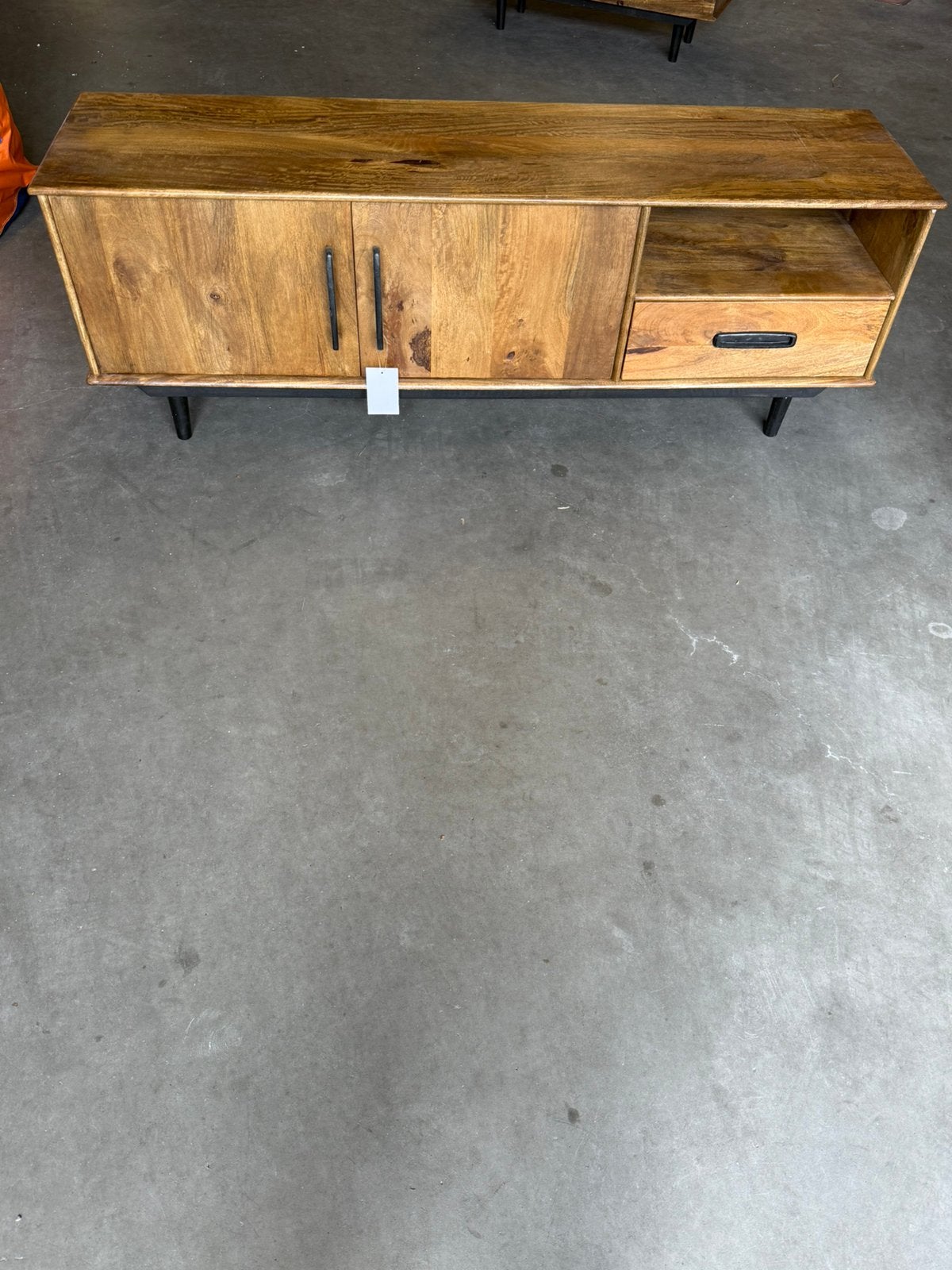 Weg geef prijs nieuw mango tv kast op=op, Ophalen, Nieuw, 25 tot 50 cm, Minder dan 100 cm