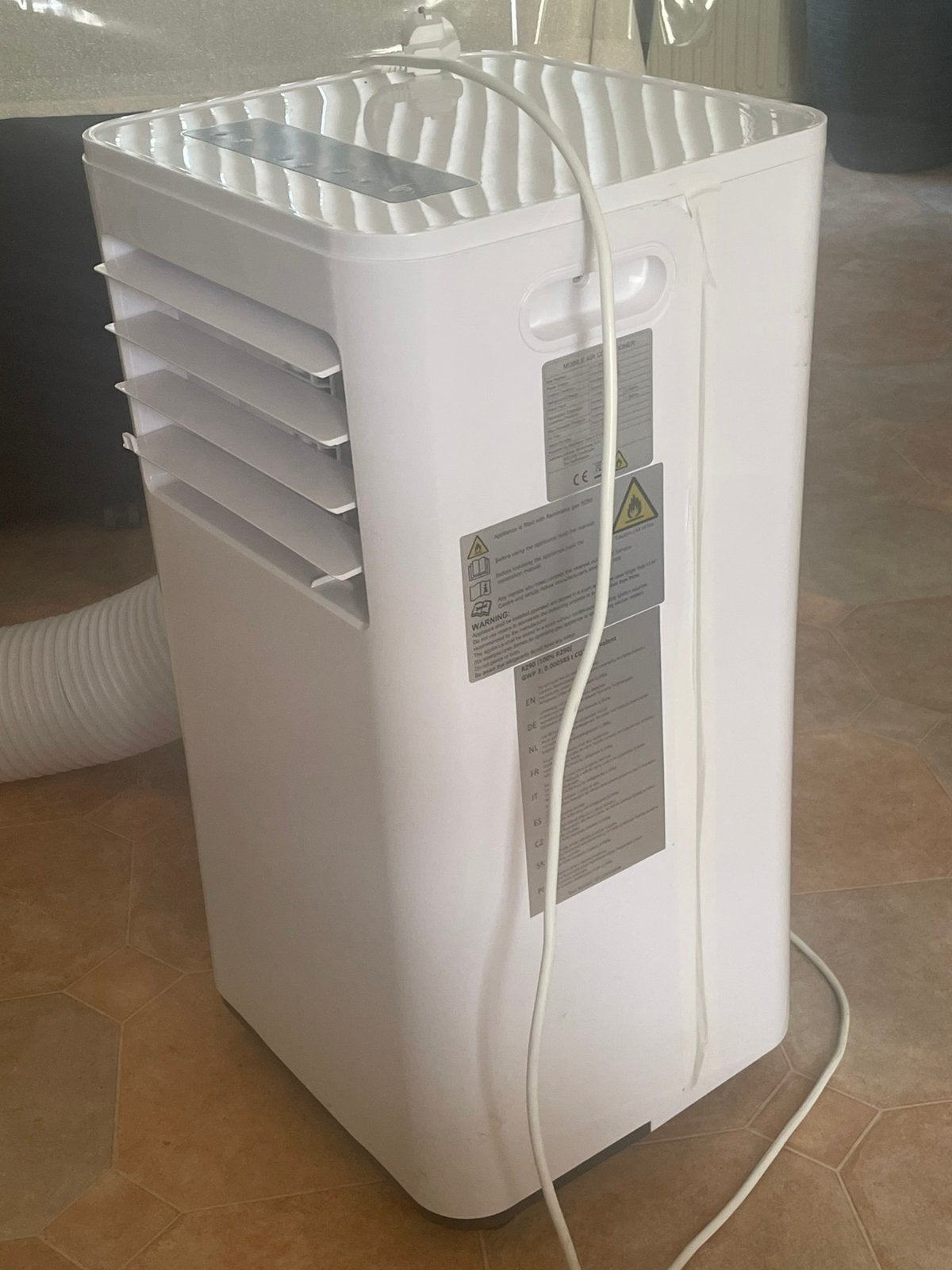 Airco, Ophalen, Minder dan 60 m³, 2 snelheden, Timer