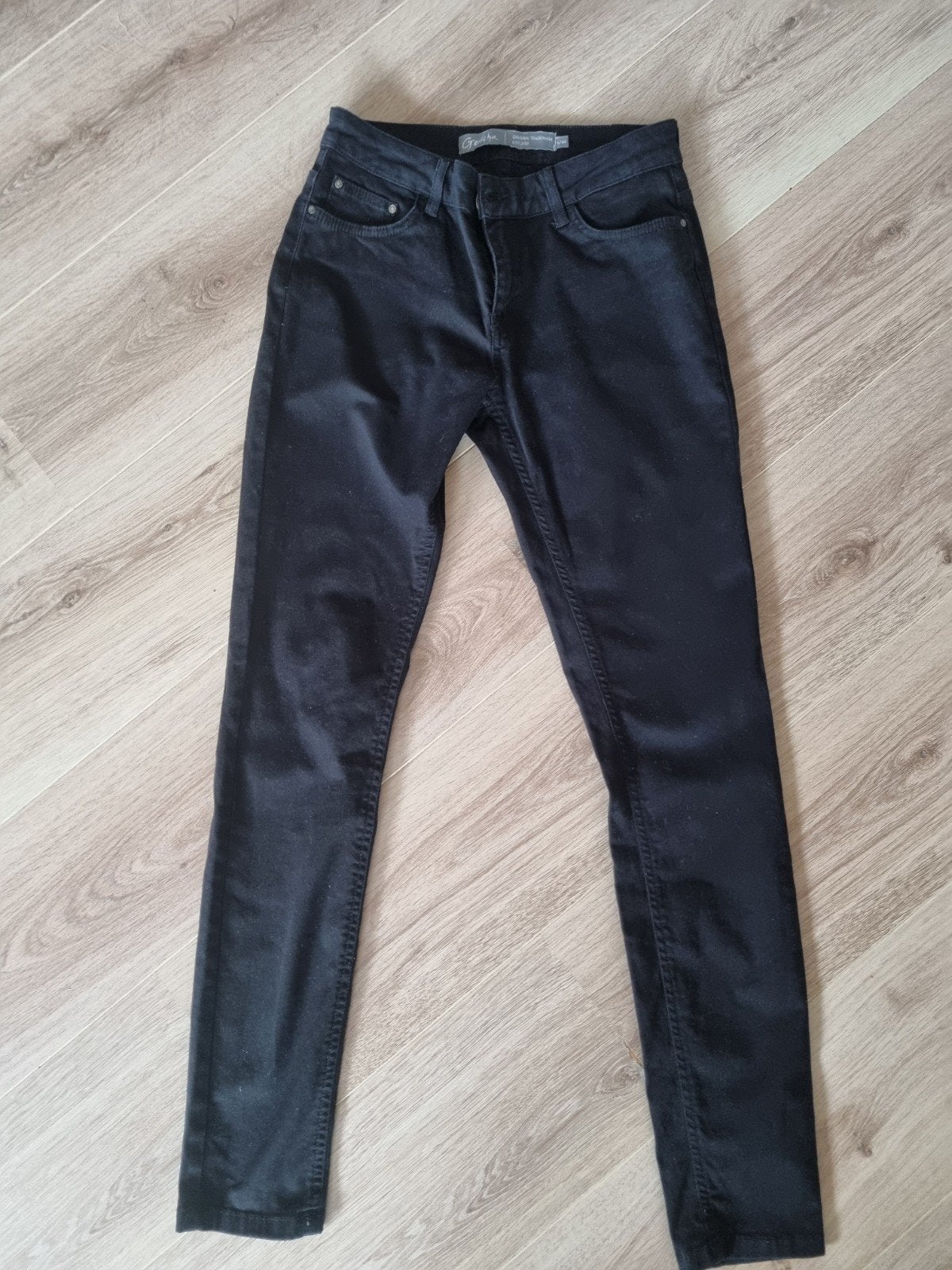 Geisha broek maat S, Kleding | Dames, Ophalen of Verzenden, Zo goed als nieuw, Blauw, W30 - W32 (confectie 38/40)