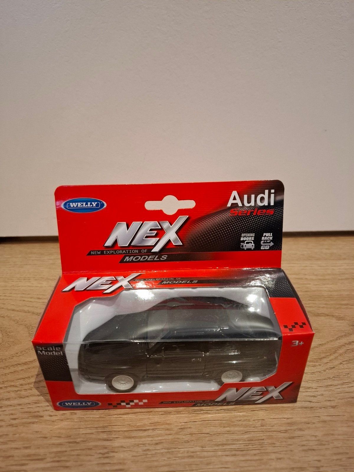 Welly NEX Audi Quattro Series schaalmodel 1:43, Ophalen of Verzenden, Nieuw, Auto, Overige merken