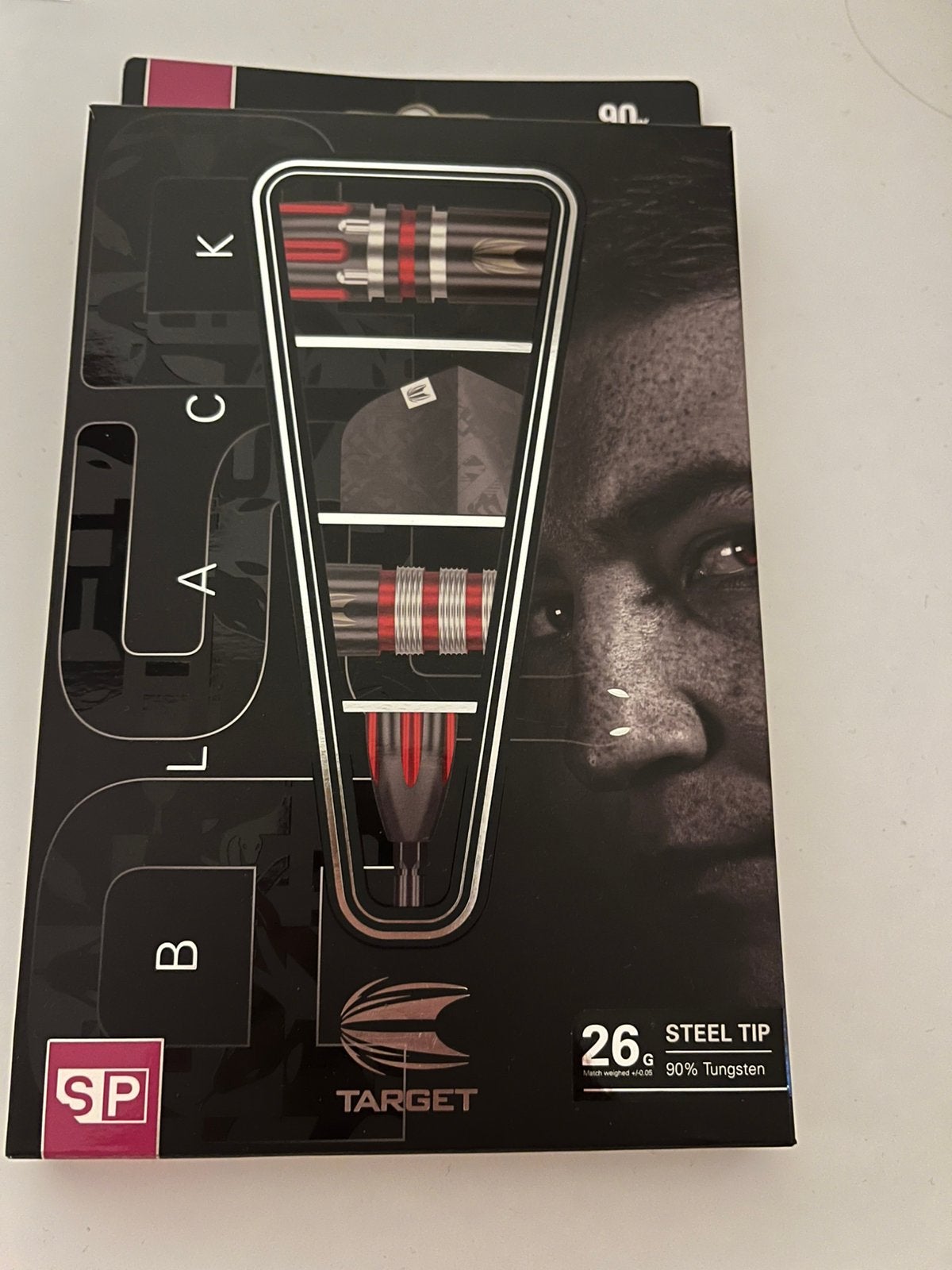 Nathan Aspinall black darts NIEUW!, Sport en Fitness, Darts, Ophalen of Verzenden, Zo goed als nieuw, Pijlen