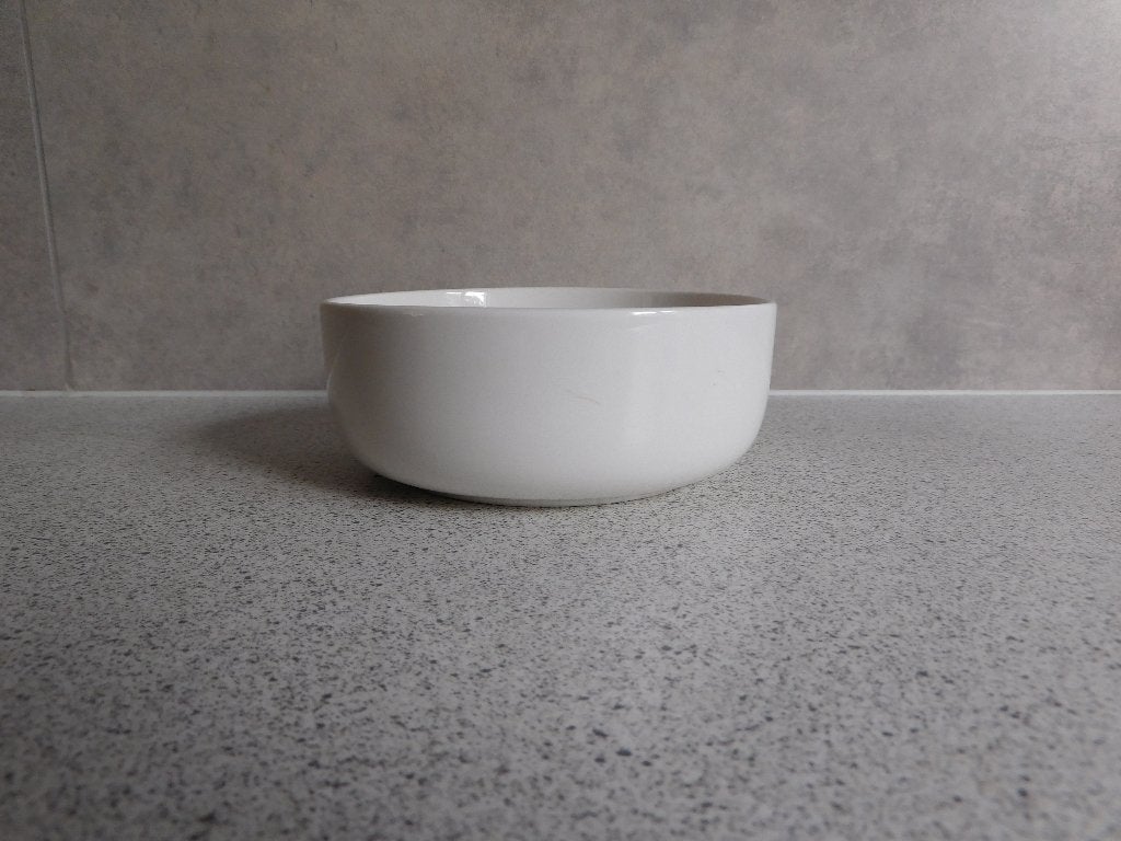 Jamie Oliver Kom Wit - 13x5 cm, Gebruikt, Overige merken, Ophalen of Verzenden, Kom(men)