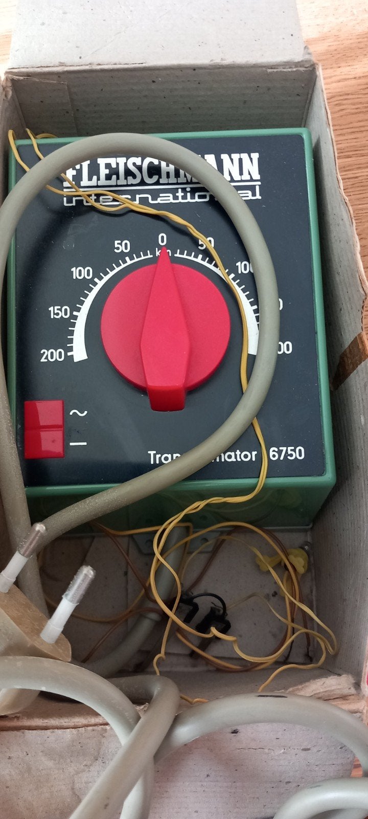 Te koop fleischmann trafo 6750, Transformator of Voeding, Gelijkstroom, Fleischmann, Ophalen of Verzenden