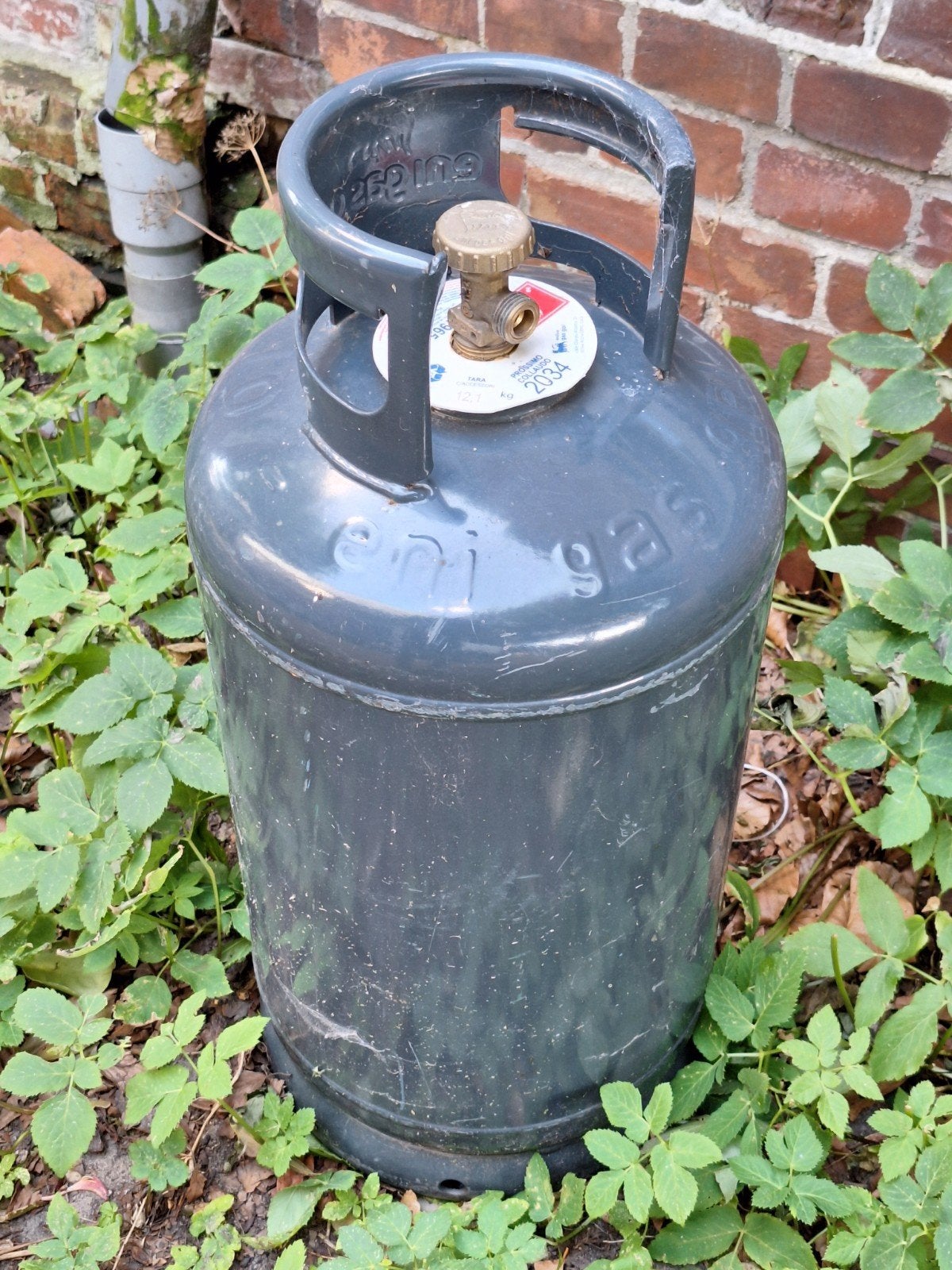 gasfles, Ophalen