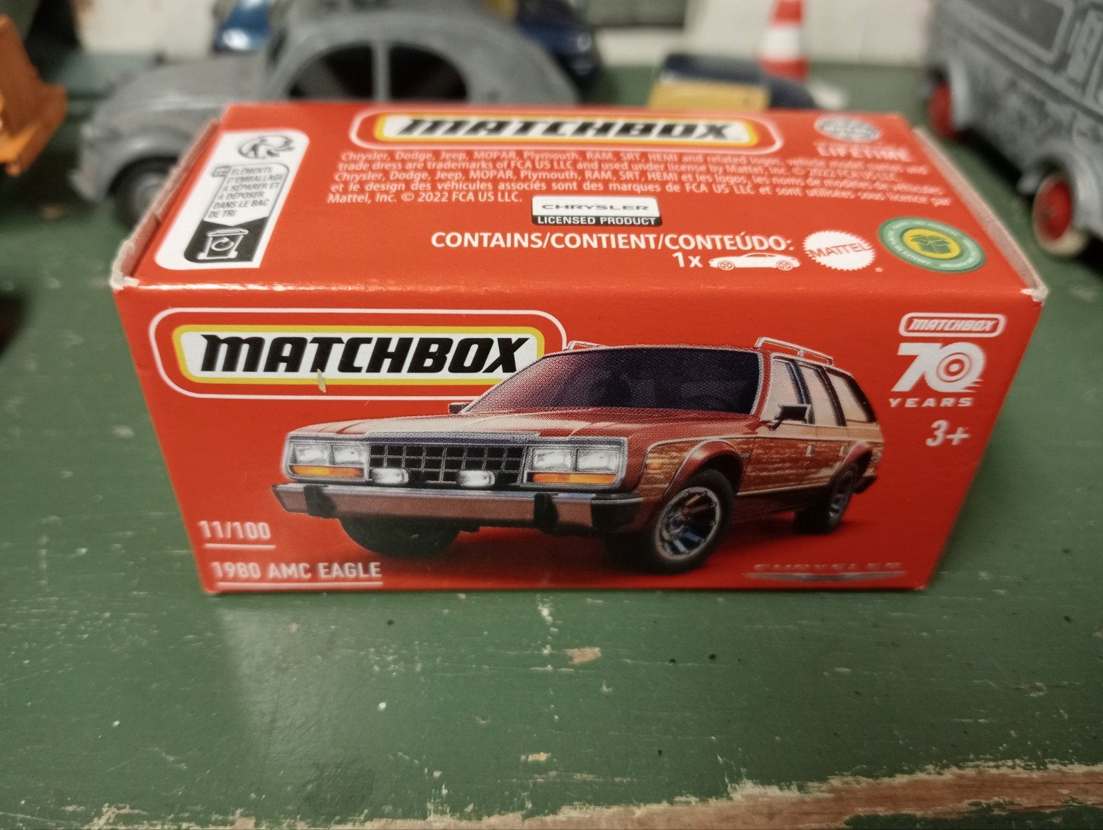Amc eagle matchbox, Ophalen of Verzenden, Overige merken
