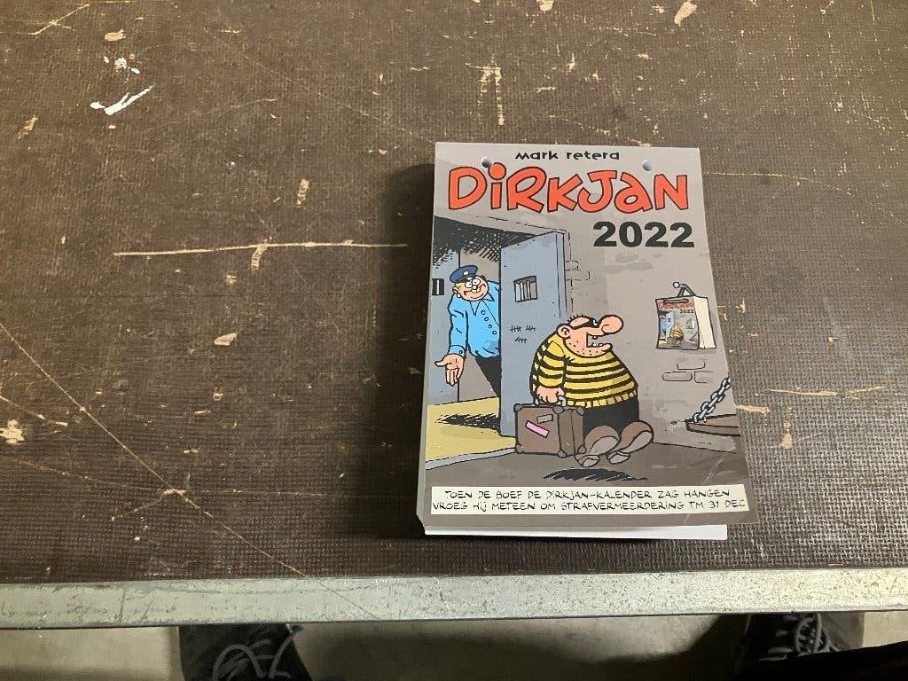 Dirkjan scheurkalender 2022, Verzenden, Eén stripboek, Mark Retera, Nieuw