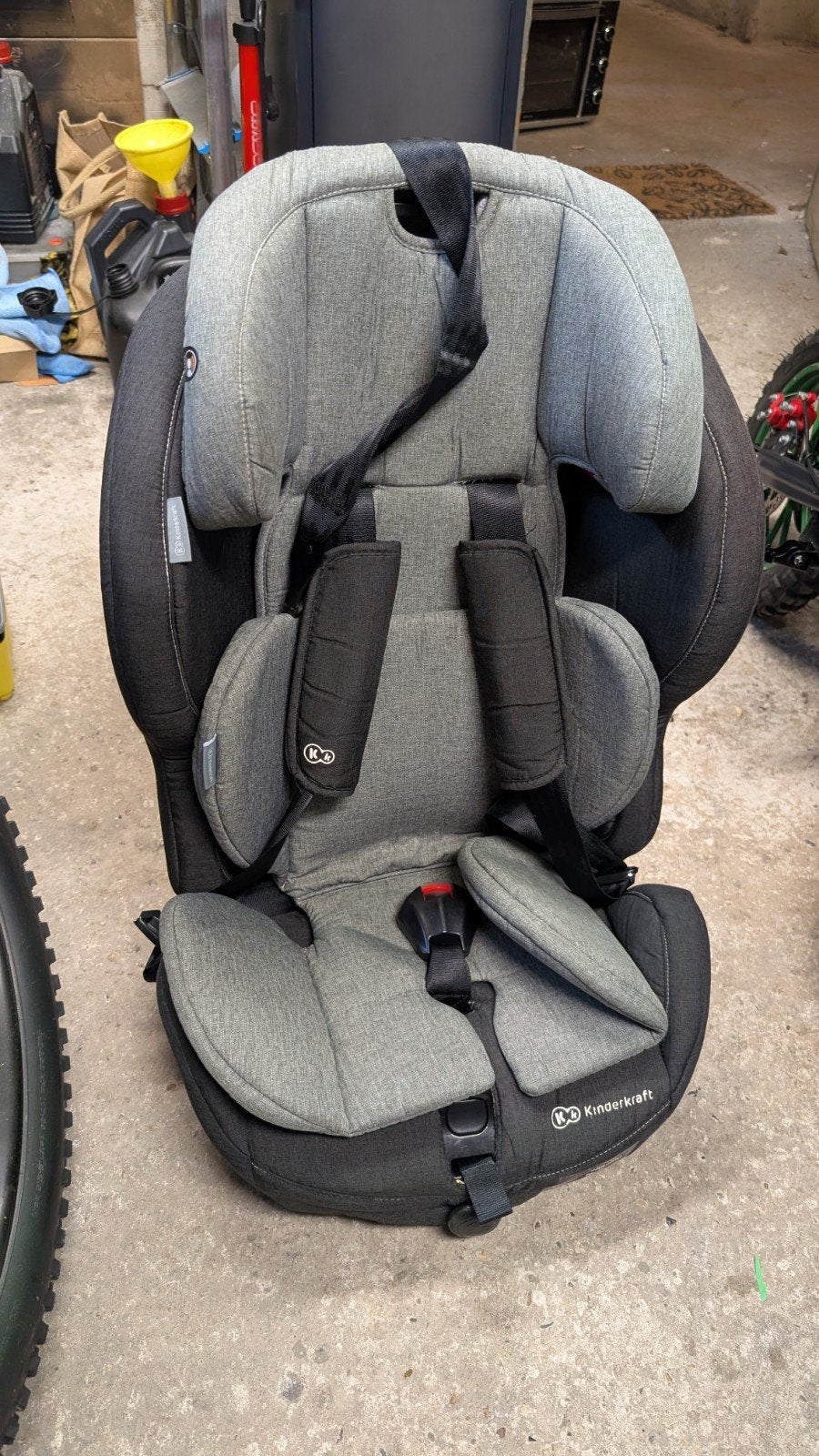 Kinderkraft Safety Fix Isofix Autostoel 9-36 kg Groep 1/2/3, Gebruikt, 15 t/m 36 kg, Isofix, Ophalen