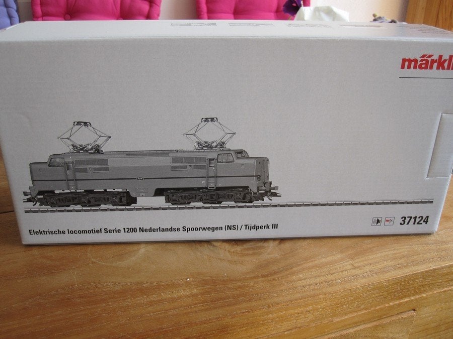 Marklin 37124 NS locomotief, Wisselstroom, Locomotief, Ophalen of Verzenden, Märklin