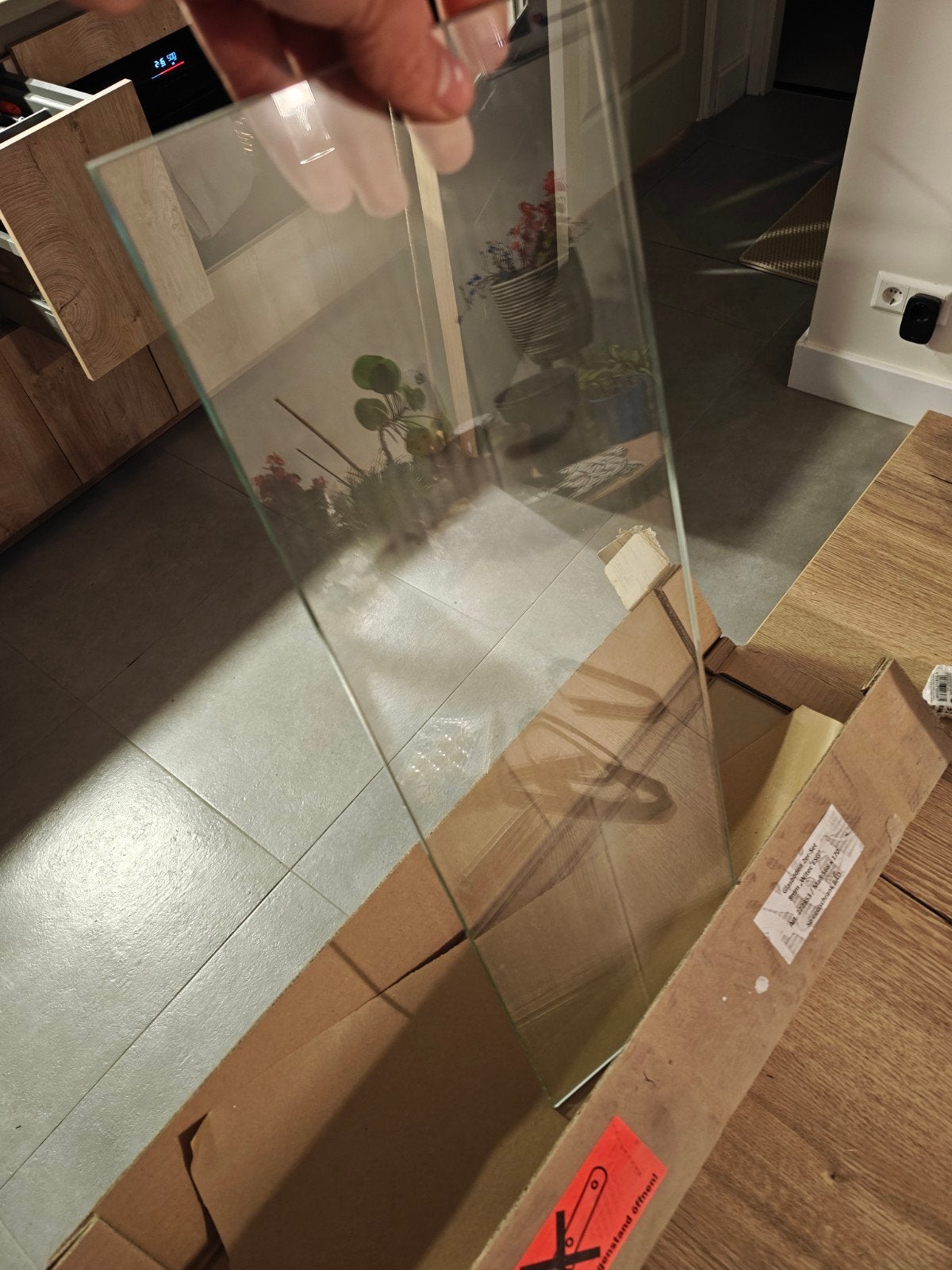 glazen toiletkastplank 6st gratis, Ophalen, Rechthoekig
