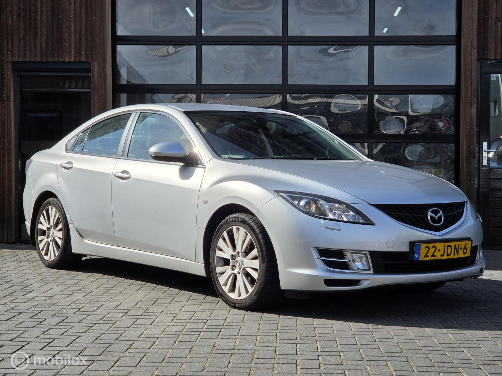 MAZDA 6 1.8 BUSINESS SEDAN CLIMA CRUISE EXPORT, Auto's, Voorwielaandrijving, Gebruikt, Stoelverwarming, 4 cilinders