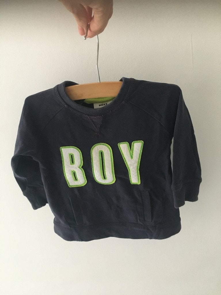 Mexx trui boy maat 62 - 68, Mexx, Truitje of Vestje, Ophalen of Verzenden, Zo goed als nieuw