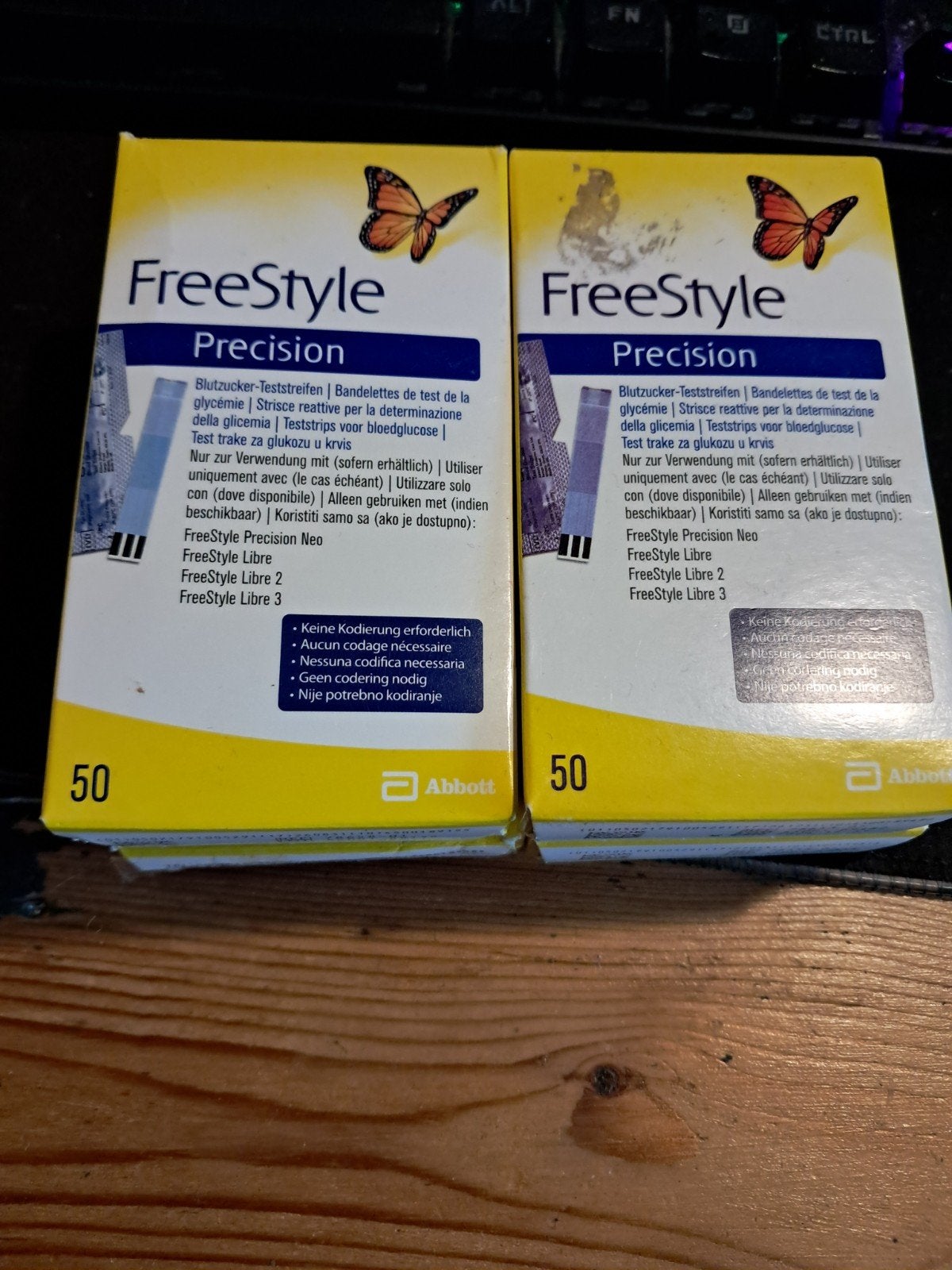 Freestyle precision bloedsuiker teststrips 4 doosjes, Diversen, Verpleegmiddelen, Ophalen of Verzenden, Nieuw