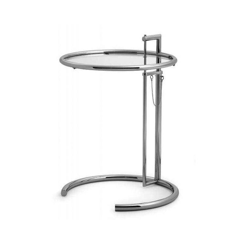 Vintage bijzettafel eileen gray Stijl, 45 tot 60 cm, Minder dan 55 cm, Rond, Ophalen of Verzenden