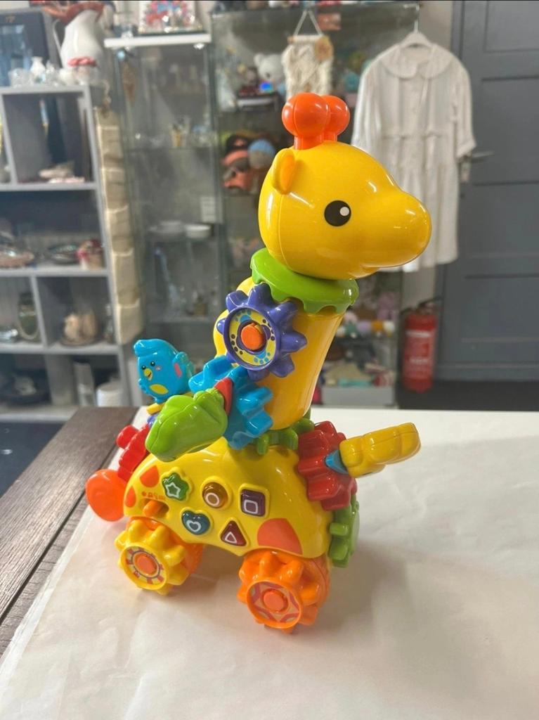 Interactieve Giraffe Speelgoed met Licht en Geluid, Ophalen of Verzenden, Zo goed als nieuw, Overige typen, Met licht