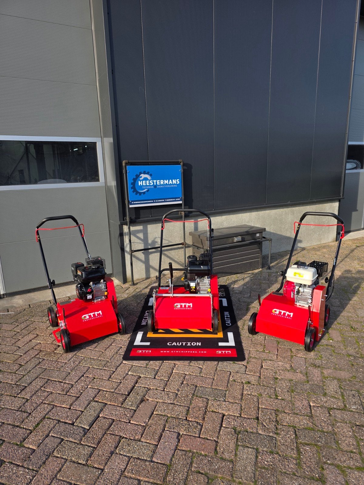 GTM Pro verticuteermachines Verkoop & Verhuur, Ophalen, Nieuw, Benzine-grasmaaier, 50 cm of meer