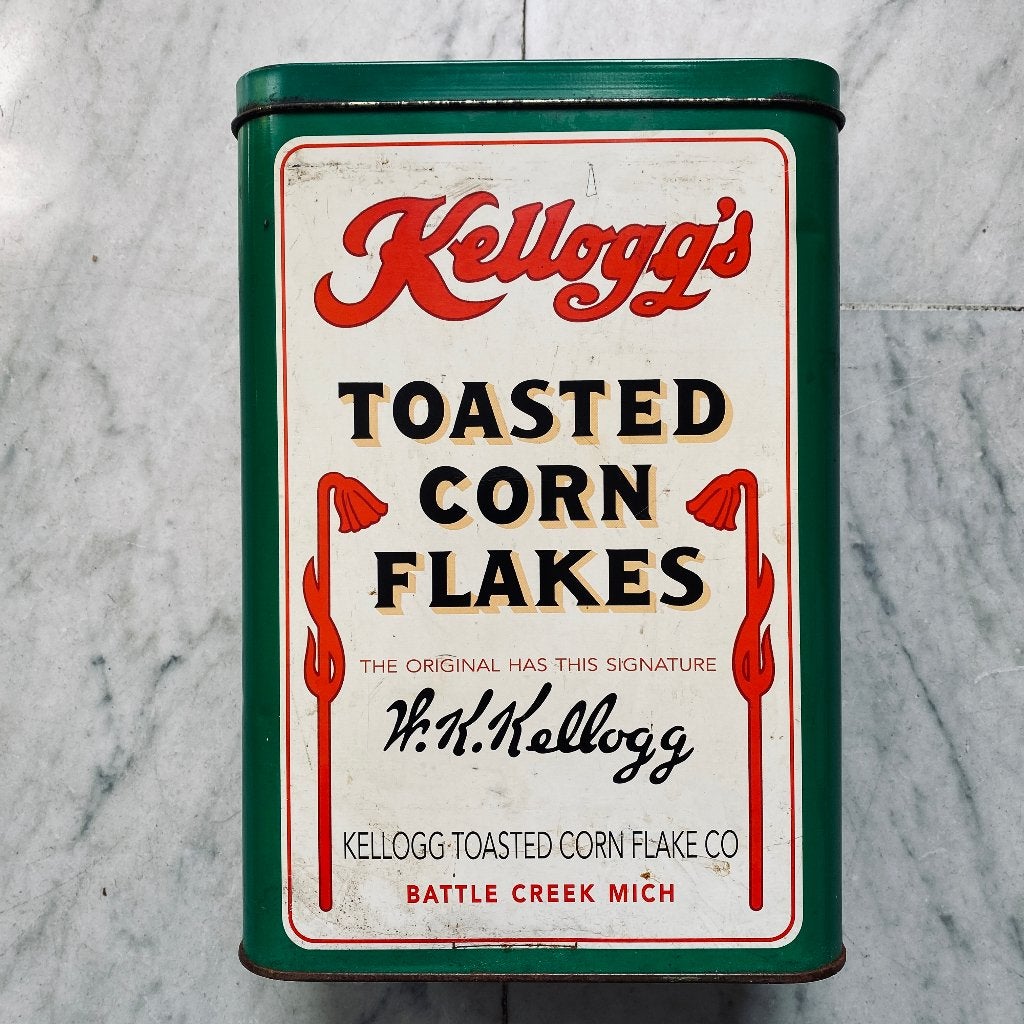 Kellogg’s Corn Flakes –vintage reclame– retro advertising, Verzenden, Gebruikt, Overige, Overige merken
