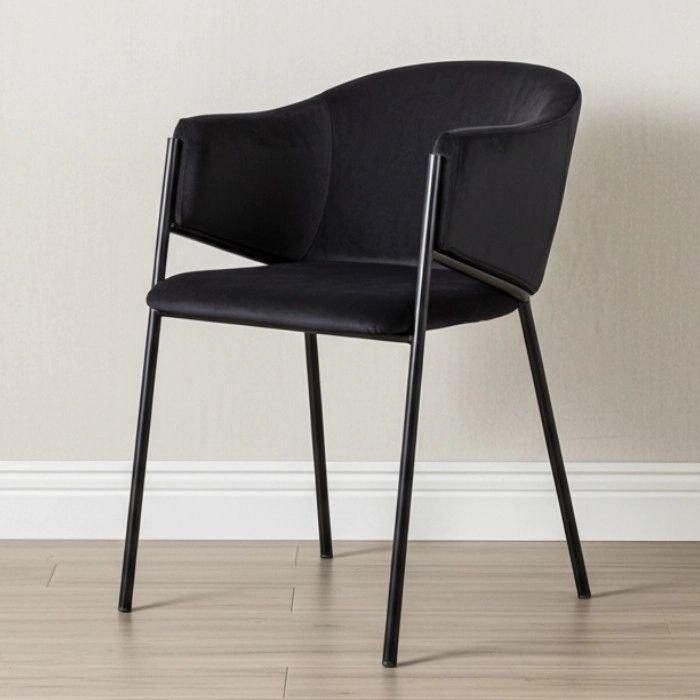 Goedkope stoel - zwart velvet - Voor horeca of thuis!, Ophalen, Zwart, Nieuw, Stof