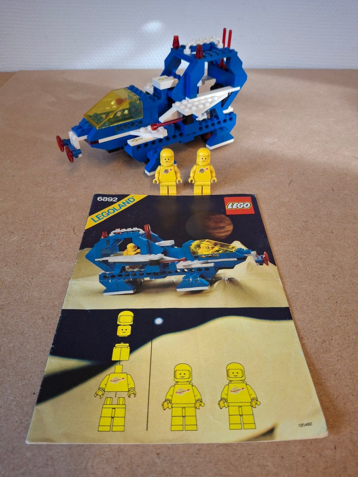 Lego 6892 Modular Space Transport. Jaren 80 Classic Space, Compleet, Lego, Info@lego.com, 33 Bath Road, Slough, UK