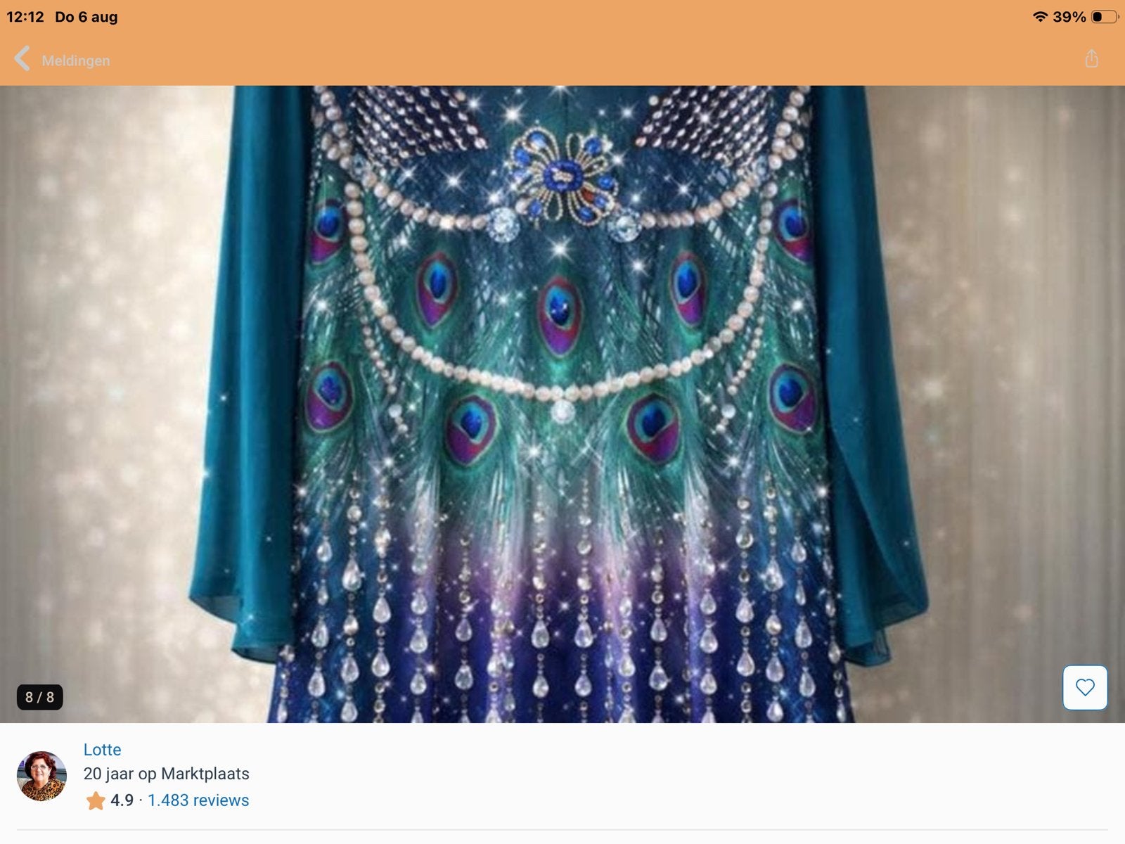 Lange tuniek Amy Vermont, maat 48, Kleding | Dames, Blouses en Tunieken, Verzenden, Gedragen, Maat 46/48 (XL) of groter, Groen